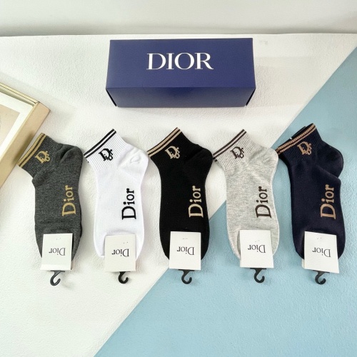 Cheap Christian Dior Socks #1218717 Replica Wholesale [$25.00 USD] [ITEM#1218717] on Replica Christian Dior Socks