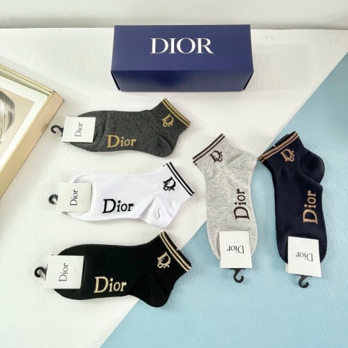 Cheap Christian Dior Socks #1218717 Replica Wholesale [$25.00 USD] [ITEM#1218717] on Replica Christian Dior Socks