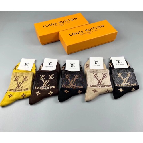 Cheap Louis Vuitton LV Socks For Women #1218761 Replica Wholesale [$29.00 USD] [ITEM#1218761] on Replica Louis Vuitton LV Socks