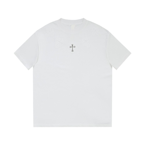 Cheap Chrome Hearts T-Shirts Short Sleeved For Unisex #1218778 Replica Wholesale [$42.00 USD] [ITEM#1218778] on Replica Chrome Hearts T-Shirts