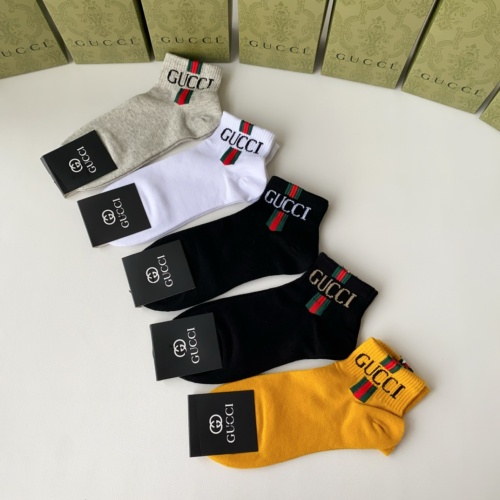 Cheap Gucci Socks #1218793 Replica Wholesale [$25.00 USD] [ITEM#1218793] on Replica Gucci Socks