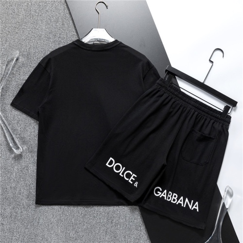 Cheap Dolce &amp; Gabbana D&amp;G Tracksuits Short Sleeved For Men #1218834 Replica Wholesale [$48.00 USD] [ITEM#1218834] on Replica Dolce &amp; Gabbana D&amp;G Tracksuits