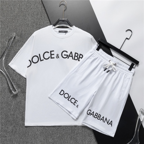 Cheap Dolce &amp; Gabbana D&amp;G Tracksuits Short Sleeved For Men #1218835 Replica Wholesale [$48.00 USD] [ITEM#1218835] on Replica Dolce &amp; Gabbana D&amp;G Tracksuits