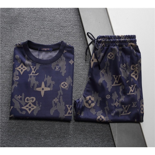 Cheap Louis Vuitton LV Tracksuits Short Sleeved For Men #1218907 Replica Wholesale [$48.00 USD] [ITEM#1218907] on Replica Louis Vuitton LV Tracksuits