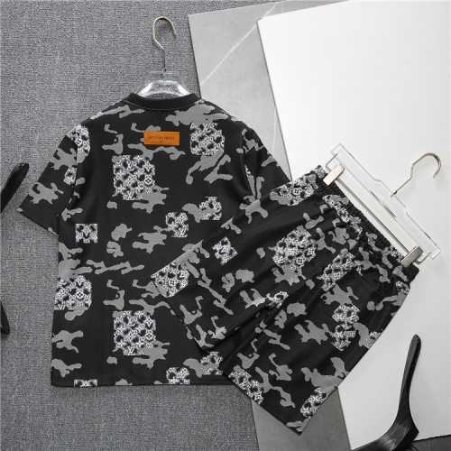 Cheap Louis Vuitton LV Tracksuits Short Sleeved For Men #1218910 Replica Wholesale [$48.00 USD] [ITEM#1218910] on Replica Louis Vuitton LV Tracksuits