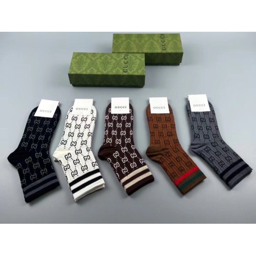 Cheap Gucci Socks #1218917 Replica Wholesale [$27.00 USD] [ITEM#1218917] on Replica Gucci Socks