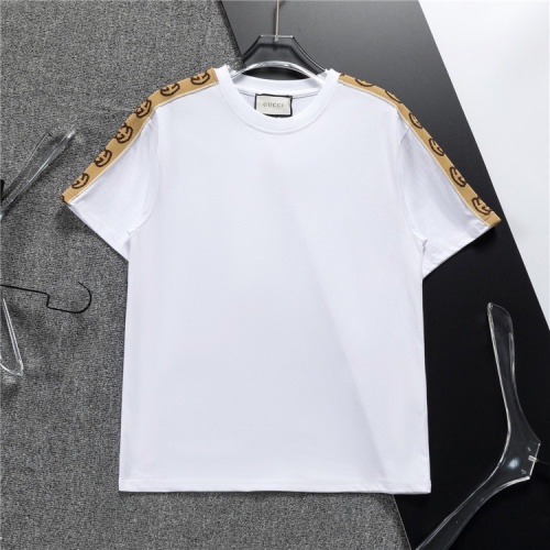 Cheap Gucci Tracksuits Short Sleeved For Men #1218931 Replica Wholesale [$48.00 USD] [ITEM#1218931] on Replica Gucci Tracksuits