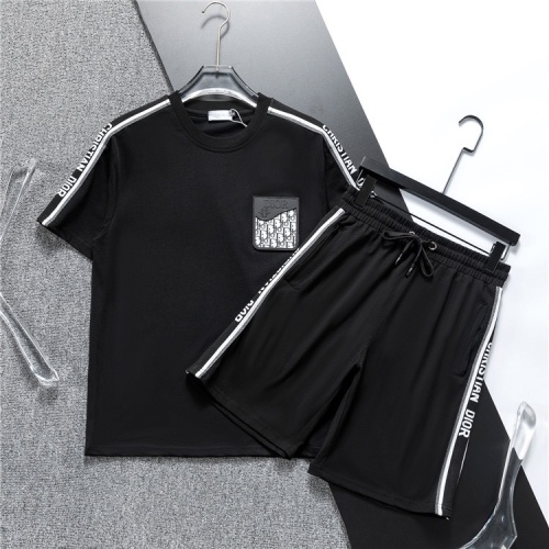 Cheap Christian Dior Tracksuits Short Sleeved For Men #1218941 Replica Wholesale [$48.00 USD] [ITEM#1218941] on Replica Christian Dior Tracksuits