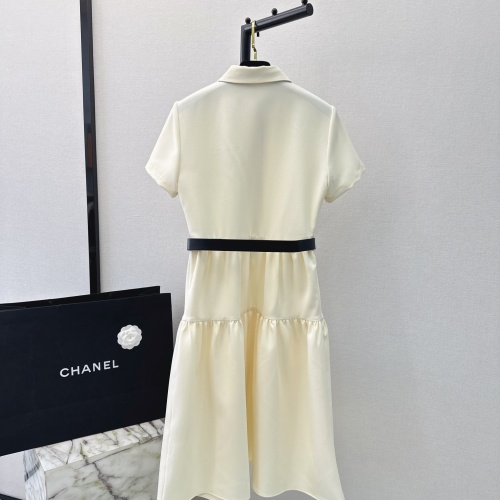 Cheap Chanel Dresses Short Sleeved For Women #1219072 Replica Wholesale [$132.00 USD] [ITEM#1219072] on Replica Chanel Dresses