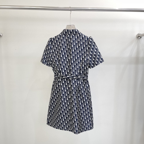 Cheap Christian Dior Dresses Short Sleeved For Women #1219080 Replica Wholesale [$128.00 USD] [ITEM#1219080] on Replica Christian Dior Dresses