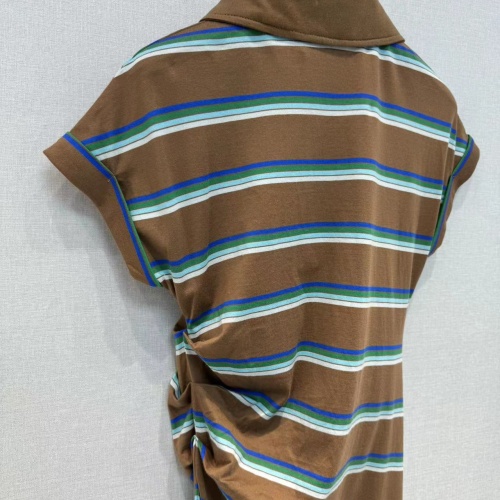 Cheap MIU MIU Dresses Short Sleeved For Women #1219119 Replica Wholesale [$108.00 USD] [ITEM#1219119] on Replica MIU MIU Dresses