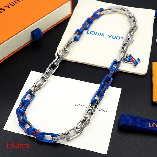 Cheap Louis Vuitton Necklaces #1219144 Replica Wholesale [$45.00 USD] [ITEM#1219144] on Replica Louis Vuitton Necklaces