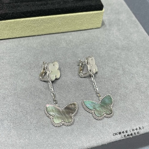 Cheap Van Cleef &amp; Arpels Earrings For Women #1219213 Replica Wholesale [$76.00 USD] [ITEM#1219213] on Replica Van Cleef &amp; Arpels Earrings