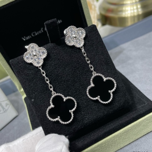 Cheap Van Cleef &amp; Arpels Earrings For Women #1219217 Replica Wholesale [$80.00 USD] [ITEM#1219217] on Replica Van Cleef &amp; Arpels Earrings