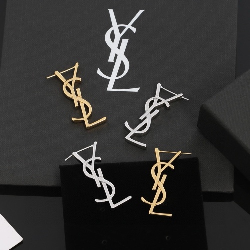 Cheap Yves Saint Laurent YSL Earrings For Women #1219265 Replica Wholesale [$25.00 USD] [ITEM#1219265] on Replica Yves Saint Laurent YSL Earrings