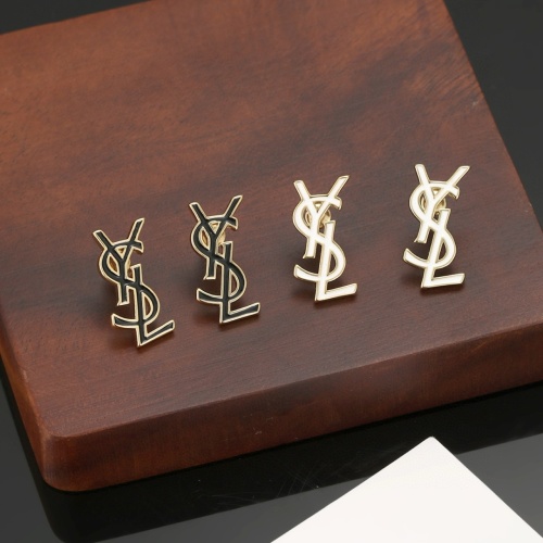 Cheap Yves Saint Laurent YSL Earrings For Women #1219268 Replica Wholesale [$25.00 USD] [ITEM#1219268] on Replica Yves Saint Laurent YSL Earrings