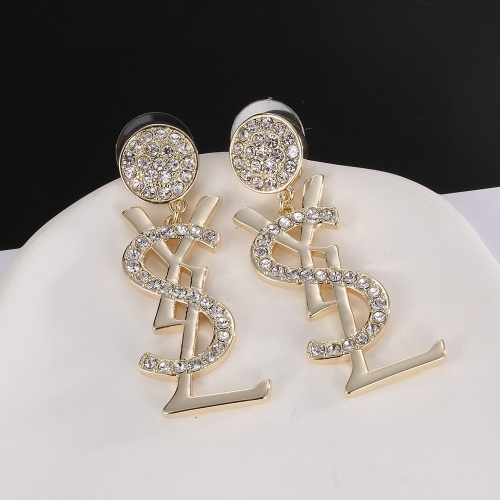 Cheap Yves Saint Laurent YSL Earrings For Women #1219272 Replica Wholesale [$25.00 USD] [ITEM#1219272] on Replica Yves Saint Laurent YSL Earrings