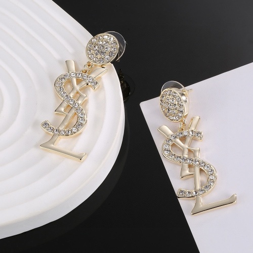 Cheap Yves Saint Laurent YSL Earrings For Women #1219272 Replica Wholesale [$25.00 USD] [ITEM#1219272] on Replica Yves Saint Laurent YSL Earrings