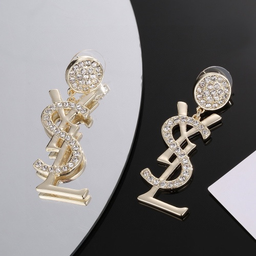 Cheap Yves Saint Laurent YSL Earrings For Women #1219272 Replica Wholesale [$25.00 USD] [ITEM#1219272] on Replica Yves Saint Laurent YSL Earrings