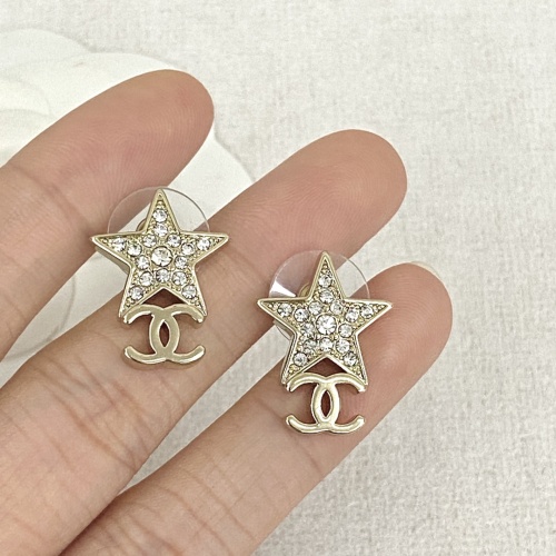 Cheap Chanel Earrings For Women #1219307 Replica Wholesale [$25.00 USD] [ITEM#1219307] on Replica Chanel Earrings