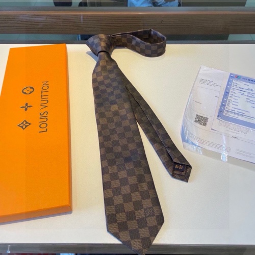 Cheap Louis Vuitton LV Necktie For Men #1219312 Replica Wholesale [$34.00 USD] [ITEM#1219312] on Replica Louis Vuitton LV Necktie