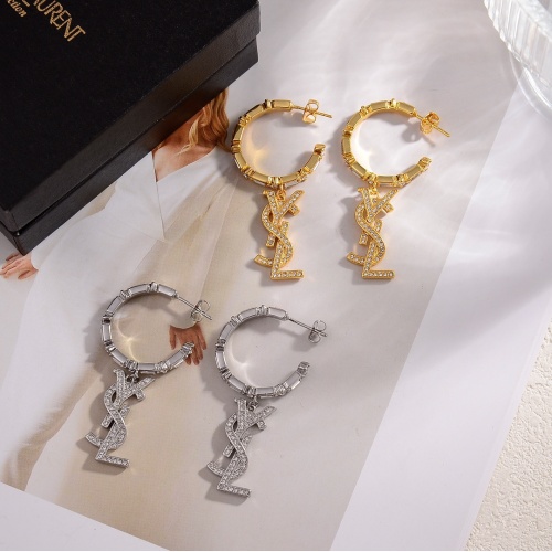 Cheap Yves Saint Laurent YSL Earrings For Women #1219316 Replica Wholesale [$29.00 USD] [ITEM#1219316] on Replica Yves Saint Laurent YSL Earrings