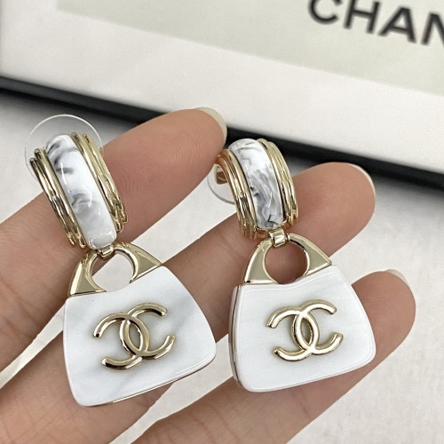 Cheap Chanel Earrings For Women #1219352 Replica Wholesale [$38.00 USD] [ITEM#1219352] on Replica Chanel Earrings