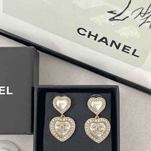 Cheap Chanel Earrings For Women #1219355 Replica Wholesale [$38.00 USD] [ITEM#1219355] on Replica Chanel Earrings