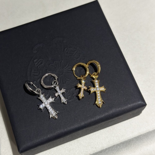 Cheap Chrome Hearts Earrings For Women #1219356 Replica Wholesale [$42.00 USD] [ITEM#1219356] on Replica Chrome Hearts Earrings