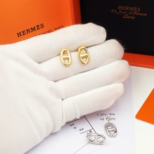 Cheap Hermes Earrings For Women #1219414 Replica Wholesale [$23.00 USD] [ITEM#1219414] on Replica Hermes Earrings