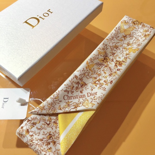 Cheap Christian Dior Silk Scarf For Women #1219457 Replica Wholesale [$27.00 USD] [ITEM#1219457] on Replica Christian Dior Scarf