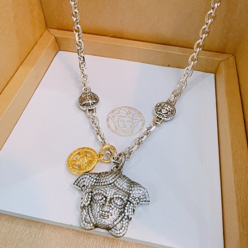 Cheap Versace Necklaces #1219493 Replica Wholesale [$64.00 USD] [ITEM#1219493] on Replica Versace Necklaces