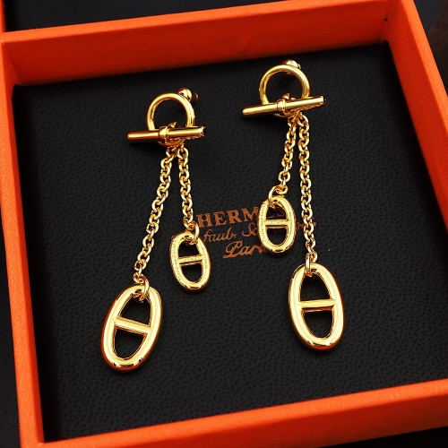 Cheap Hermes Earrings For Women #1219710 Replica Wholesale [$27.00 USD] [ITEM#1219710] on Replica Hermes Earrings