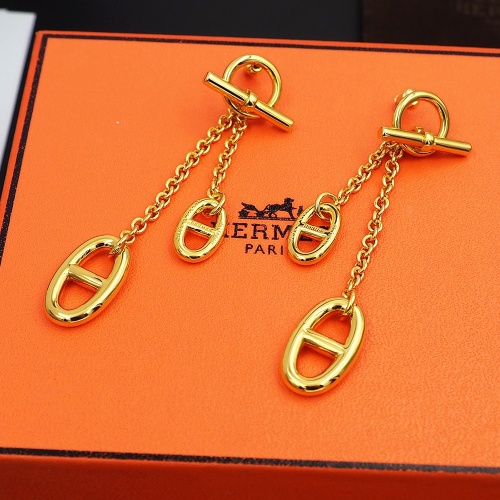 Cheap Hermes Earrings For Women #1219710 Replica Wholesale [$27.00 USD] [ITEM#1219710] on Replica Hermes Earrings