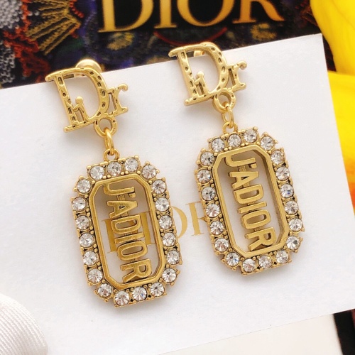 Cheap Christian Dior Earrings For Women #1219775 Replica Wholesale [$27.00 USD] [ITEM#1219775] on Replica Christian Dior Earrings