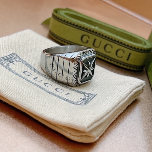 Cheap Gucci Rings For Men #1219797 Replica Wholesale [$36.00 USD] [ITEM#1219797] on Replica Gucci Rings