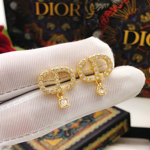 Cheap Christian Dior Earrings For Women #1219807 Replica Wholesale [$27.00 USD] [ITEM#1219807] on Replica Christian Dior Earrings