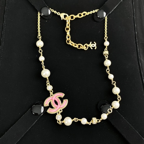 Cheap Chanel Necklaces For Women #1219858 Replica Wholesale [$34.00 USD] [ITEM#1219858] on Replica Chanel Necklaces