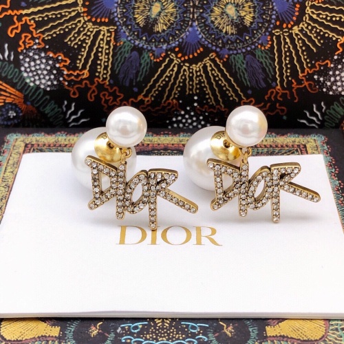 Cheap Christian Dior Earrings For Women #1219917 Replica Wholesale [$27.00 USD] [ITEM#1219917] on Replica Christian Dior Earrings