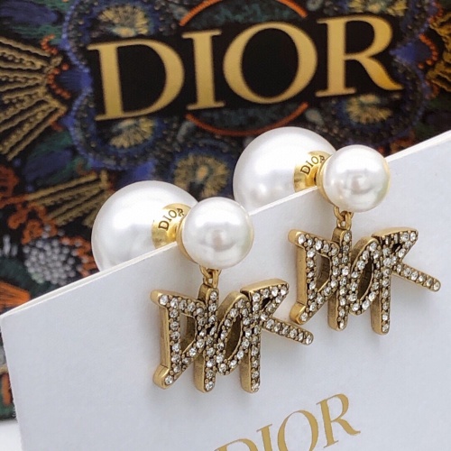 Cheap Christian Dior Earrings For Women #1219917 Replica Wholesale [$27.00 USD] [ITEM#1219917] on Replica Christian Dior Earrings