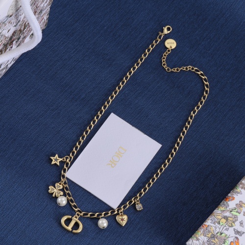 Cheap Christian Dior Necklaces #1219931 Replica Wholesale [$29.00 USD] [ITEM#1219931] on Replica Christian Dior Necklaces