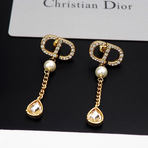 Cheap Christian Dior Earrings For Women #1219971 Replica Wholesale [$25.00 USD] [ITEM#1219971] on Replica Christian Dior Earrings