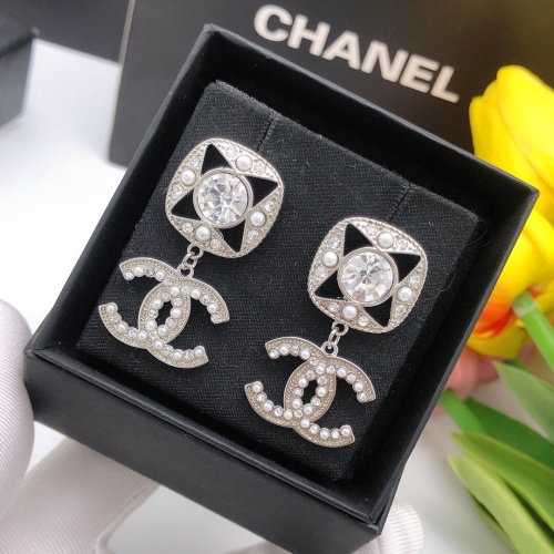 Cheap Chanel Earrings For Women #1220062 Replica Wholesale [$27.00 USD] [ITEM#1220062] on Replica Chanel Earrings