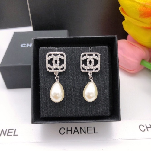 Cheap Chanel Earrings For Women #1220064 Replica Wholesale [$27.00 USD] [ITEM#1220064] on Replica Chanel Earrings