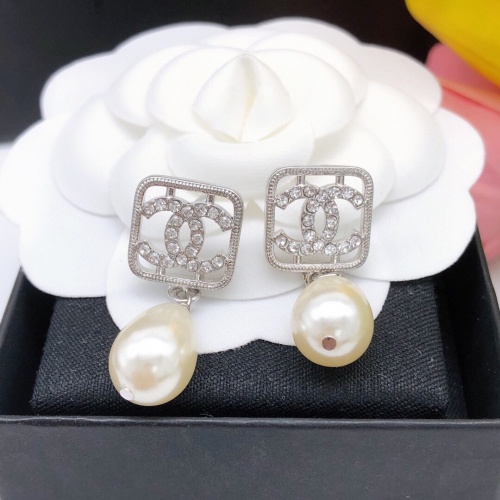 Cheap Chanel Earrings For Women #1220064 Replica Wholesale [$27.00 USD] [ITEM#1220064] on Replica Chanel Earrings