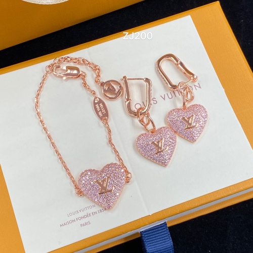 Cheap Louis Vuitton LV Jewelry Set For Women #1220071 Replica Wholesale [$48.00 USD] [ITEM#1220071] on Replica Louis Vuitton LV Jewelry Set