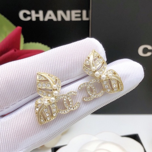 Cheap Chanel Earrings For Women #1220072 Replica Wholesale [$27.00 USD] [ITEM#1220072] on Replica Chanel Earrings