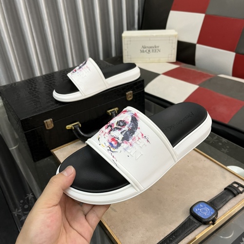 Cheap Alexander McQueen Slippers For Women #1220121 Replica Wholesale [$48.00 USD] [ITEM#1220121] on Replica Alexander McQueen Slippers