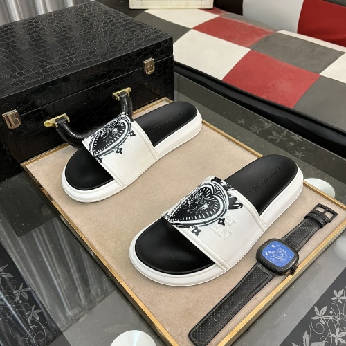 Cheap Alexander McQueen Slippers For Men #1220136 Replica Wholesale [$48.00 USD] [ITEM#1220136] on Replica Alexander McQueen Slippers