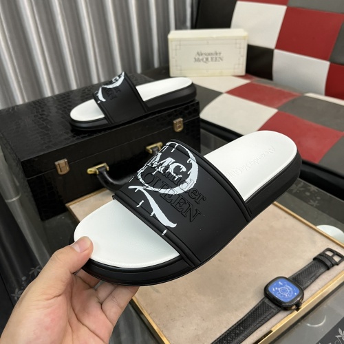 Cheap Alexander McQueen Slippers For Men #1220140 Replica Wholesale [$48.00 USD] [ITEM#1220140] on Replica Alexander McQueen Slippers